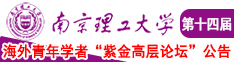 插屄肏穴南京理工大学第十四届海外青年学者紫金论坛诚邀海内外英才！